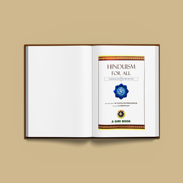 Hinduism for All - English | by Dr. P. Ramachandrasekhar/ Hindu Religious Book - Religion & Dharma Shastram