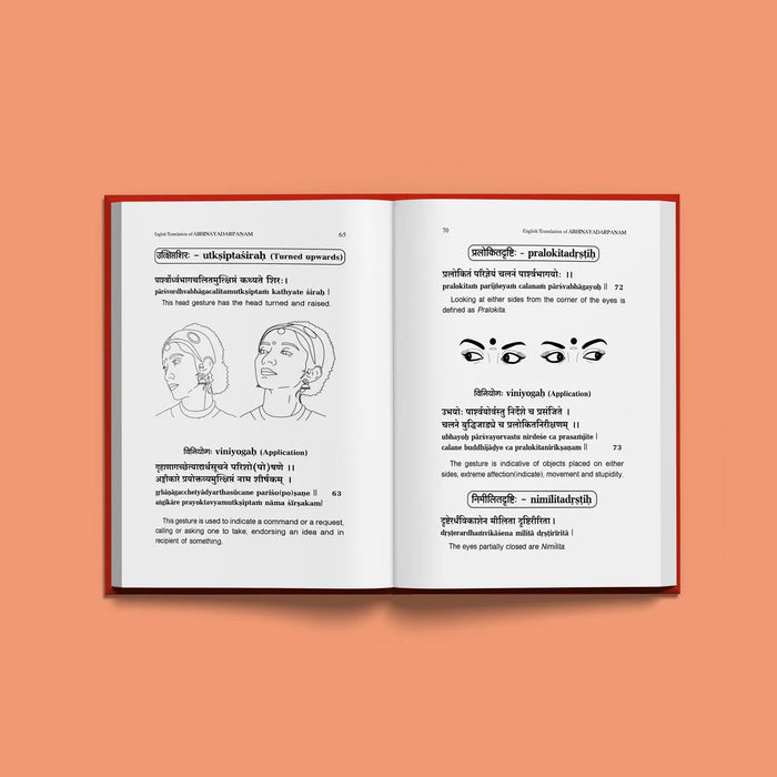 Dance Gestures Mirror of Expressions with English Translation of Abhinayadarpanam/ by Dr. P. Ramachandrasekhar - Bhajan, Music & Dance