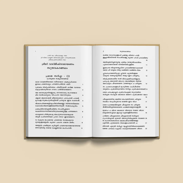 Srimad Valmiki Ramayanam Sundarakandam | Epic Book/ Hindu Religious Book/ Hindu Purana - Epic & Purana