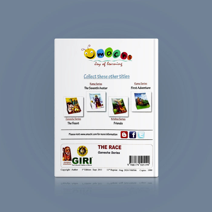 The Race - Ganesha Series - English | Story Book/ Hindu Religious Book - Children Comics