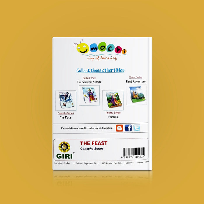 The Feast - Ganesha Series - English | Story Book/ Hindu Religious Book - Children Comics