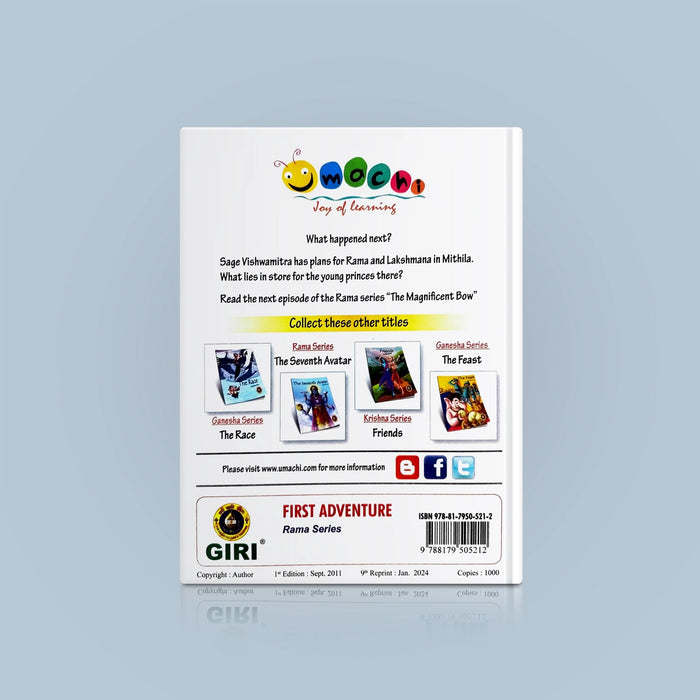 First Adventure - Rama Series - English | by Giri Publications/ Story Book - Children Comics