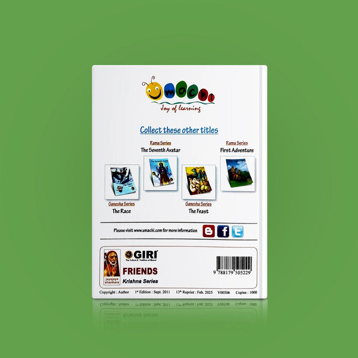 Friends - Krishna Series - English | Story Book/ Hindu Religious Book - Children Comics