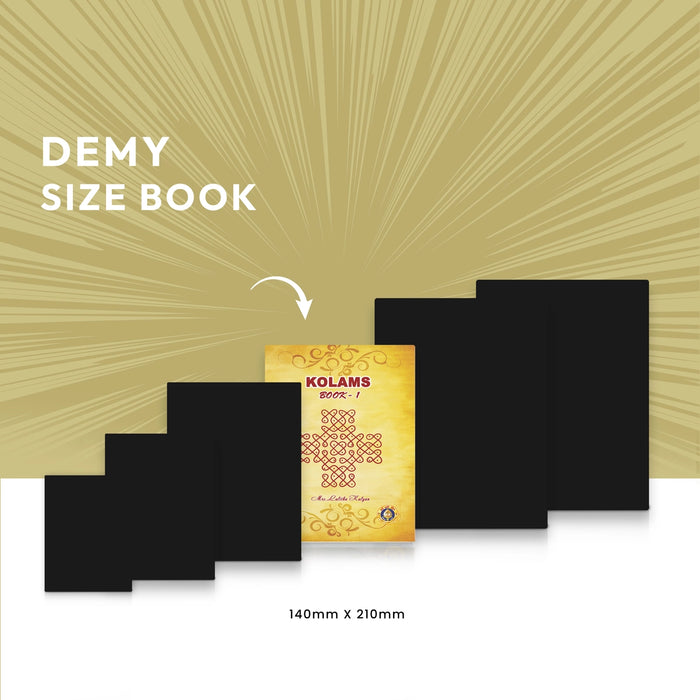 Kolams Book | English Edition/ by Mis Lalitha Kalyax/ Kolam Designs Book - Kolam & Rangoli