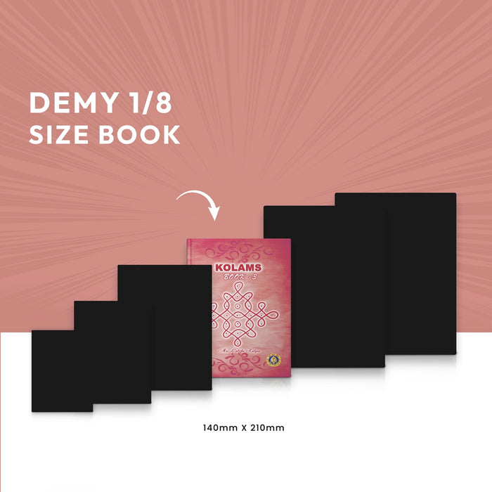 Kolams Book | English Edition/ by Mis Lalitha Kalyax/ Kolam Designs Book - Kolam & Rangoli