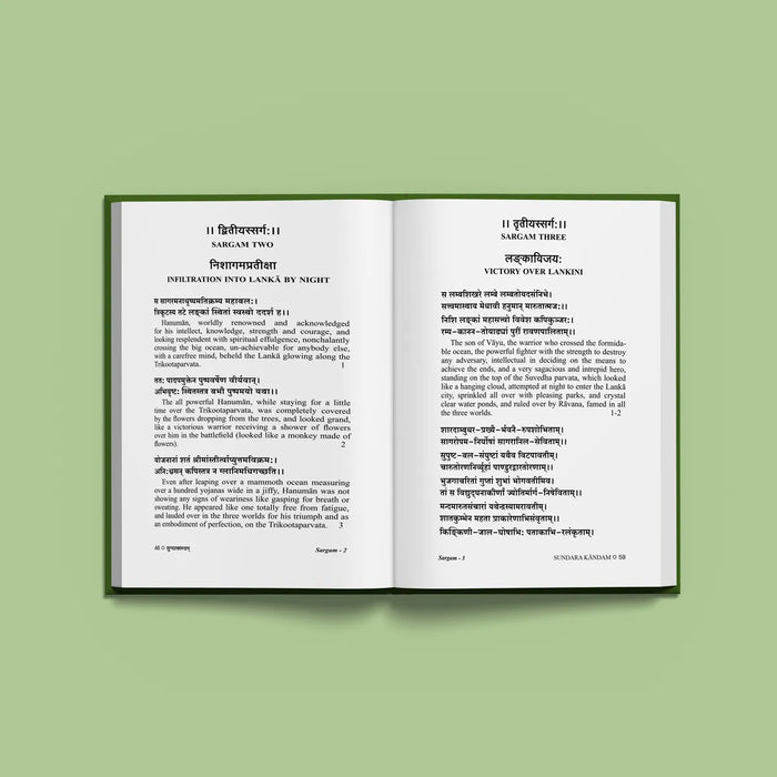 Srimad Valmiki Ramayanam Sundarakandam | Epic Book/ Hindu Religious Book/ Hindu Purana - Epic & Purana