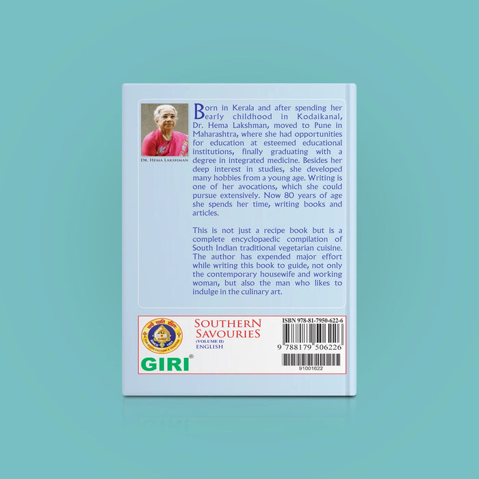 Southern Savouries - English | Dr. Hema Lakshman/ Cooking Book - Cookery
