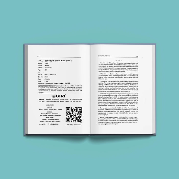 Southern Savouries - English | Dr. Hema Lakshman/ Cooking Book - Cookery