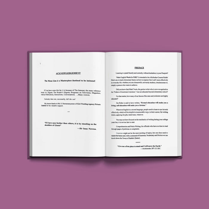 Make English Work for You - English | by Judaline Shamsuddin Nee Arnold/ Educational Book - Education & Self Help