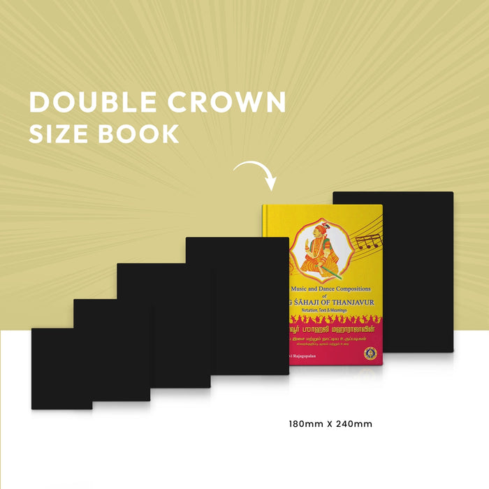 Rare Music and Dance Compositions Of King Sahaji Of Thanjavur Notation,Text & Meanings - Tamil & English - Bhajan, Music & Dance