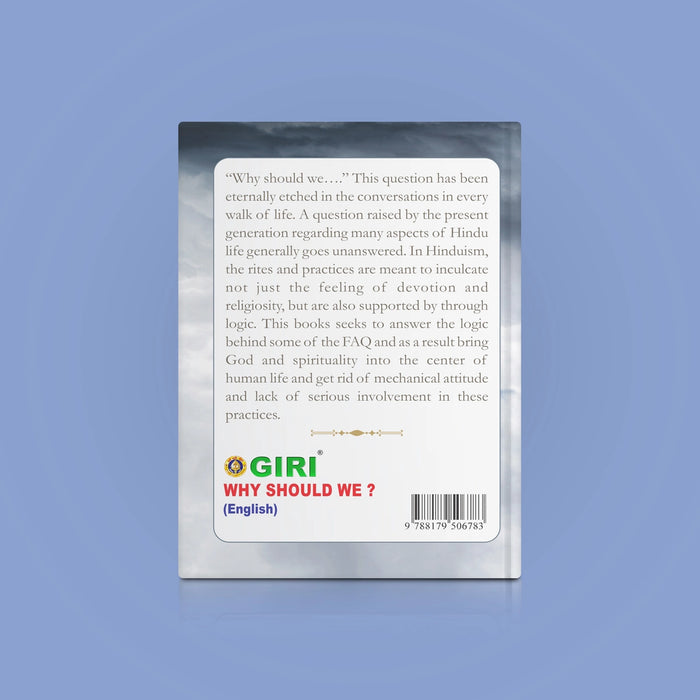 Why Should We? - English | by Dr. P. Ketu Ramachandrasekhar/ Hindu Religious Book - Pooja / Ritual