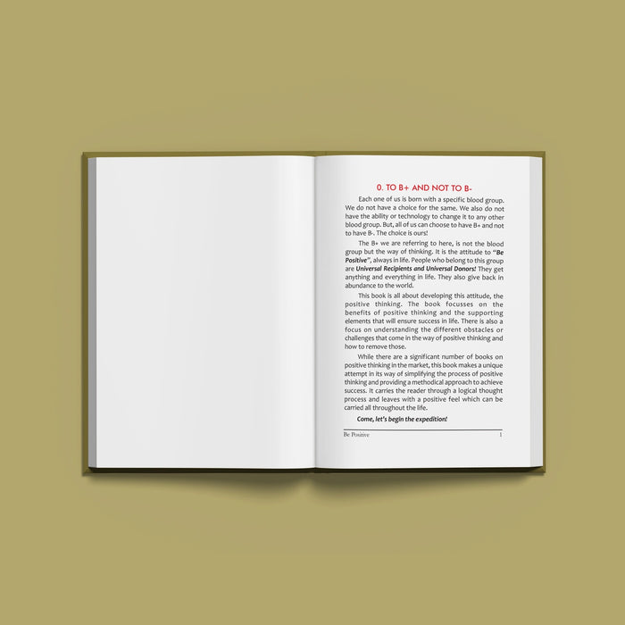 Be Positive Healthy Soup For Positive Growth - English | by Srinivasan Radhakrishnan/ Motivational Book - Education & Self Help