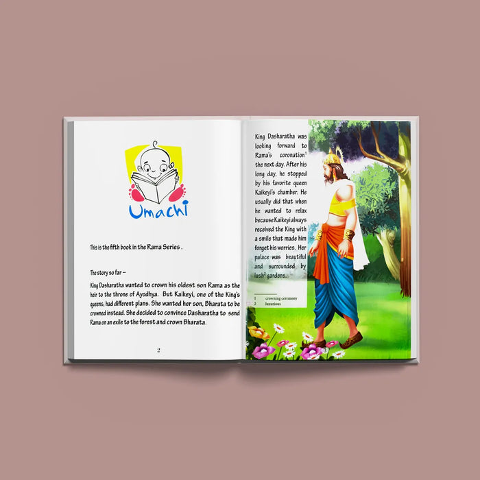 Two Promises - Rama Series - English | Story Book - Children Comics