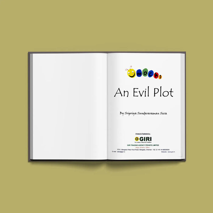 An Evil Plot - Rama Series - English | Story Book/ Comic Book - Children Comics