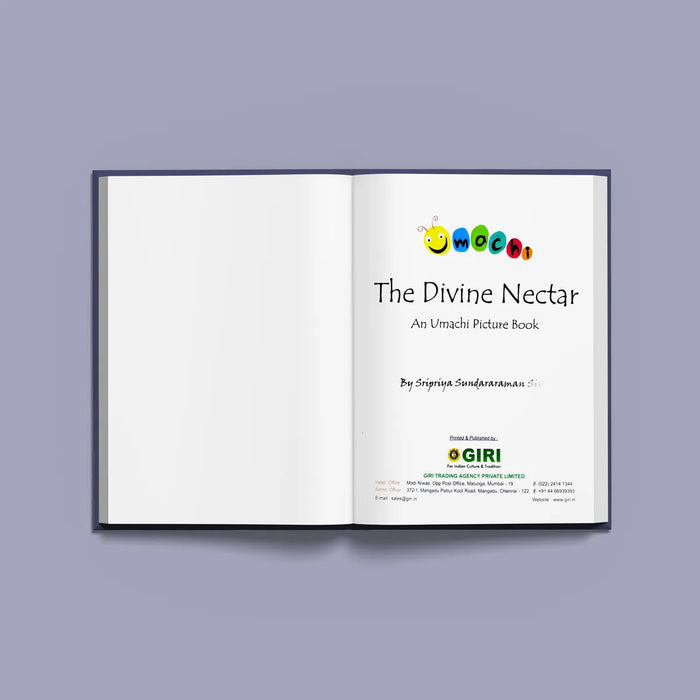 The Divine Nectar - English | by Giri Publications/ Soft Cover/ Story Book - Children Comics