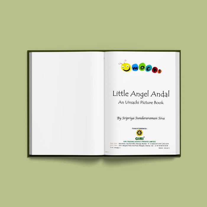 Little Angel Andal - English | by Giri Publications/ Soft Cover/ Story Book - Children Comics