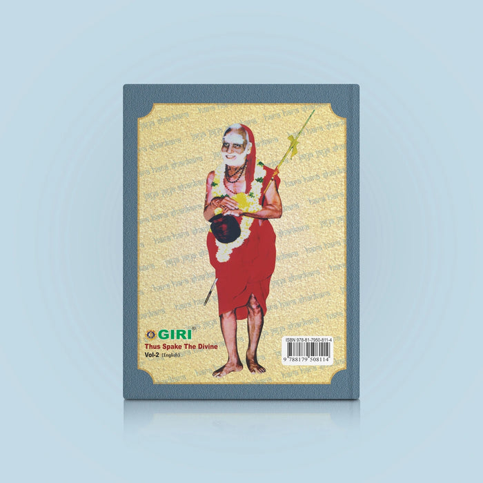 Thus Spake The Divine - English | Hindu Spiritual Book - Vedanta, Spirituality & Philosophy