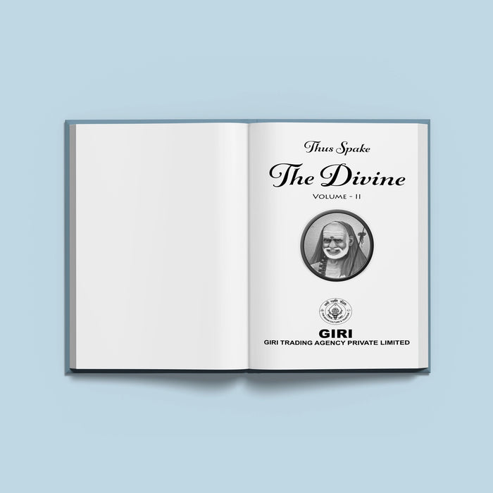 Thus Spake The Divine - English | Hindu Spiritual Book - Vedanta, Spirituality & Philosophy
