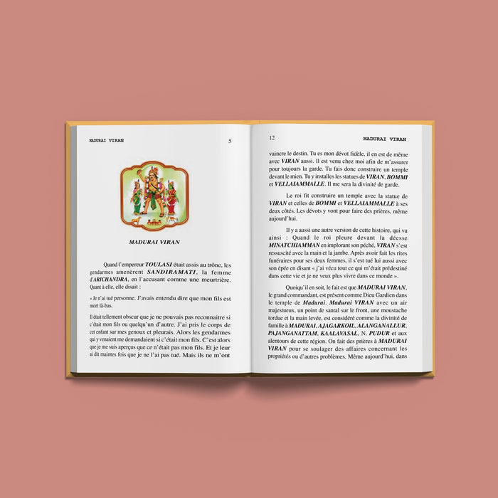 Madurai Veeran - French | Hindu Religious Book - Pooja / Ritual
