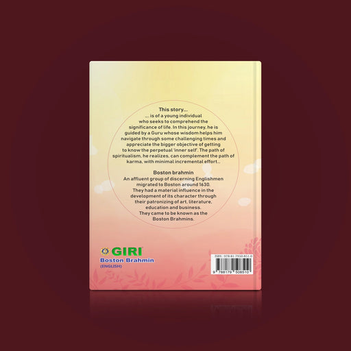 Boston Brahmin - English | by Kannan Srinivasan/ Fiction Book - Fiction & Stories