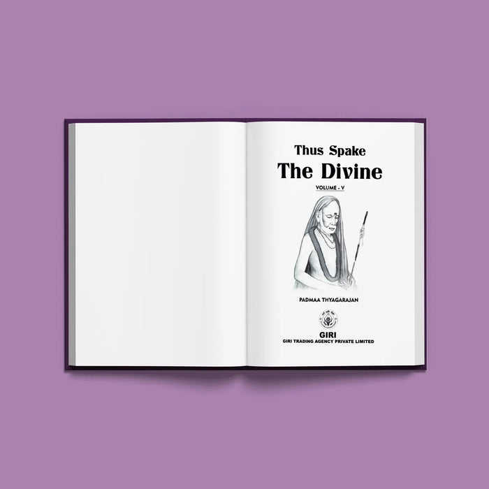 Thus Spake The Divine - English | Hindu Spiritual Book - Vedanta, Spirituality & Philosophy