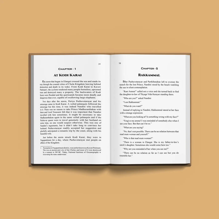 Ponni's Beloved - Ponniyin Selvan - 5 Volumes Set - English | by Sumeetha Manikandan/ Historical Fiction Book - Fiction & Stories