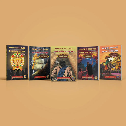 Ponni's Beloved - Ponniyin Selvan - 5 Volumes Set - English | by Sumeetha Manikandan/ Historical Fiction Book - Fiction & Stories