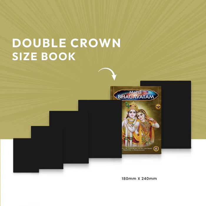 Maha Bhagavatam - English | by Tarun Narayan and Leela Shankar/ Research by L. Shankaranarayan - Epic & Purana