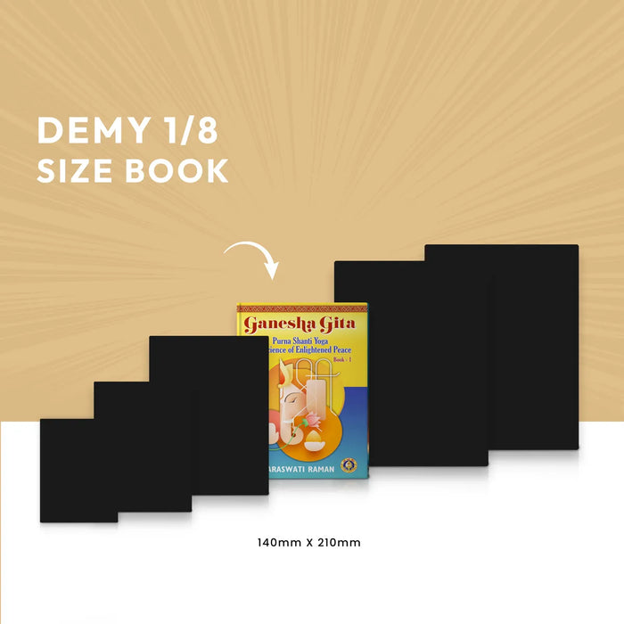 Ganesha Gita - 2 Volumes Set - English | by Saraswati Raman/ Purna Shanti Yoga The Science Of Enlightened Peace - Vedanta, Spirituality & Philosophy