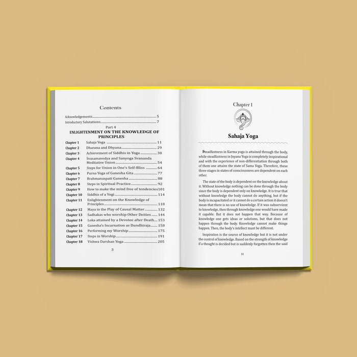 Ganesha Gita - 2 Volumes Set - English | by Saraswati Raman/ Purna Shanti Yoga The Science Of Enlightened Peace - Vedanta, Spirituality & Philosophy