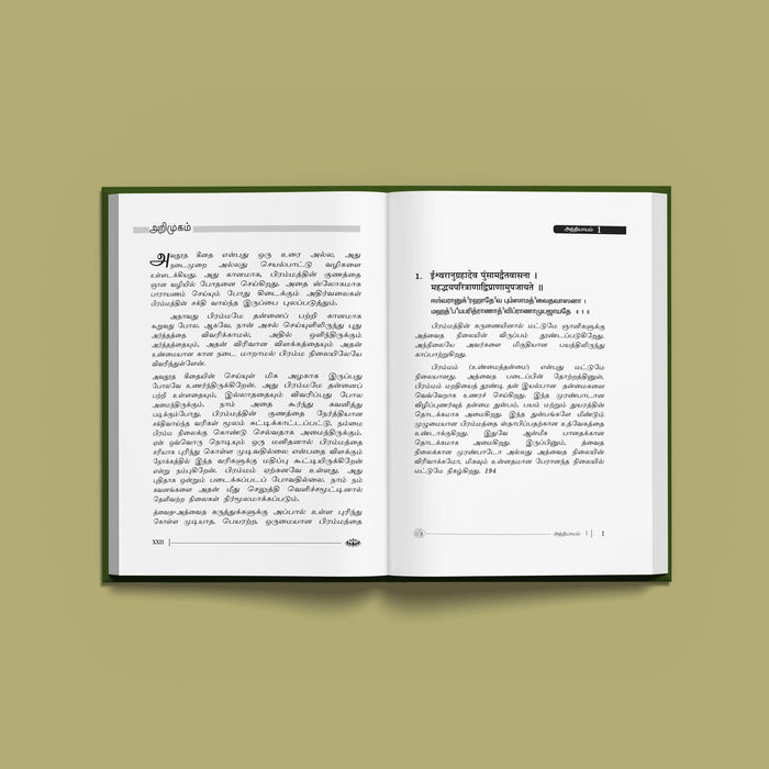 Avadhoota Gita - Sri Dattatreyarin Prammappadai - Sanskrit - Tamil | Hindu Spiritual Book - Vedanta, Spirituality & Philosophy