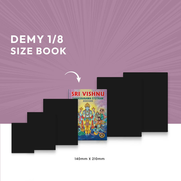 Sri Vishnu Sahasranama Stotram - English Bold Print | Hindu Shloka Book For Daily Chanting & Devotion - Prayers Hymns Stotras