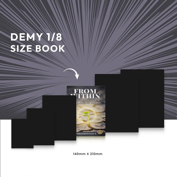 From Within - 18 Reflections For A Meaningful Life - English | By S. Ramanarayanan/ Self Motivational Book - Education & Self Help