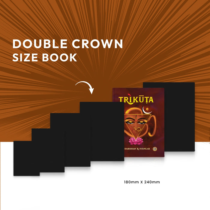Trikuta - English | By Sudarshan R Iyengar/ Spiritual Reading Book / For Self Reflection And Inner Growth Guide - Prayers Hymns Stotras