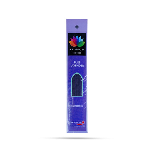 Auroshikha Pure Lavender Incense Stick is designed to calm your environment and enhance your senses for pooja.
