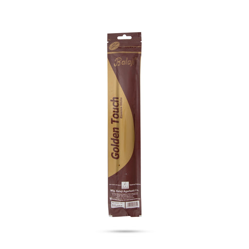 Balaji Golden Touch Essence Incense Sticks are a fragrant and aromatic option to create a calming atmosphere.
