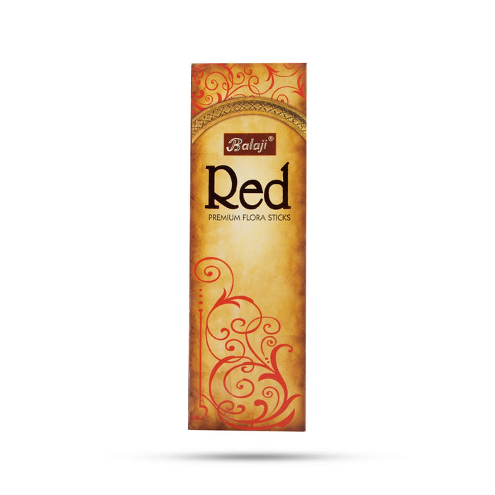 The "Balaji Red Premium Flora Incense Sticks for Pooja"
