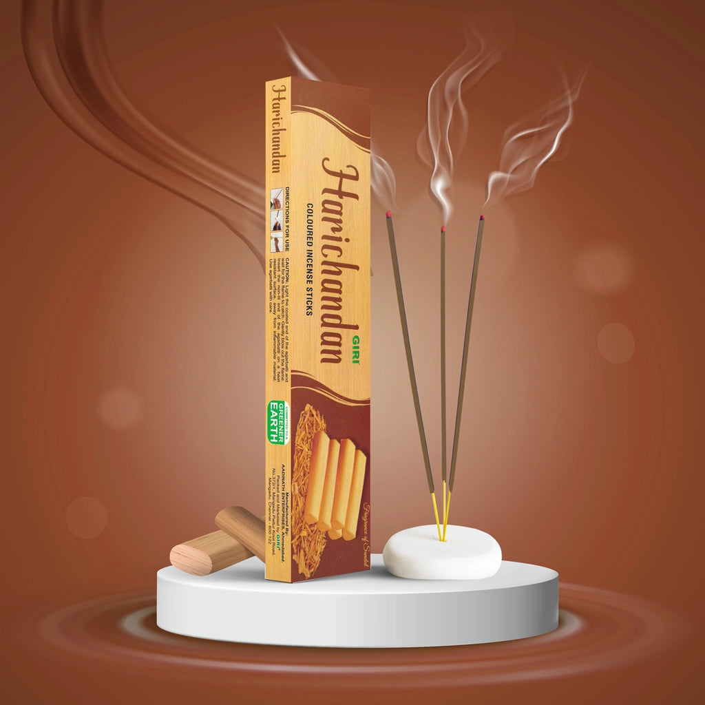 Harichandan organic incense stick are a special and exclusive product offered by Giri.
