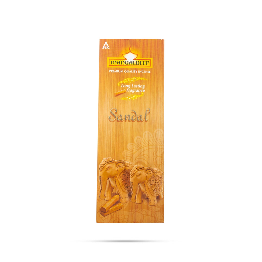 Mangaldeep Sandal Incense Sticks are a fragrant and aromatic option to create a serene and calming atmosphere.
