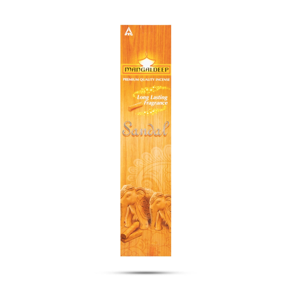 Elevate your spiritual experience with Mangaldeep Sandal Tradition Incense Sticks.
