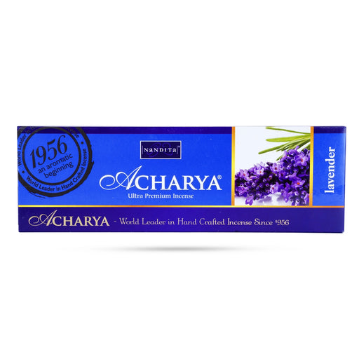 Nandita Acharya Ultra Premium Lavender Incense Sticks for pooja
