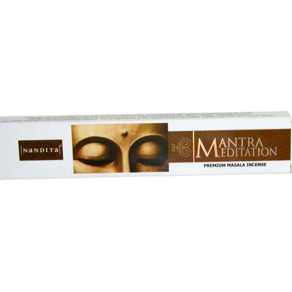 Experience the divine essence and profound tranquility with Nandita Mantra Meditation Jain Incense Sticks.
