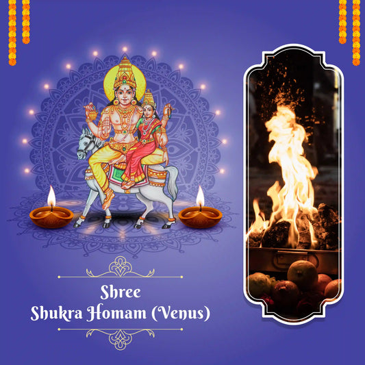 Shree Shukra Homam | Venus Homam/ Shukra Graha Shanti Homam for Enhancing Love, Relationships And Attracting Wealth - Homa Services