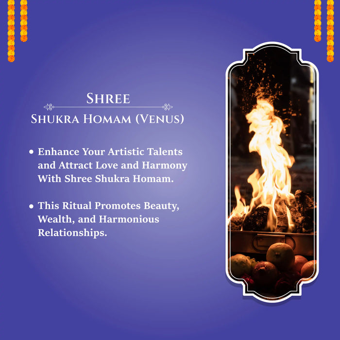 Shree Shukra Homam | Venus Homam/ Venus Fire Lab/ Shukra Graha Shanti Homam