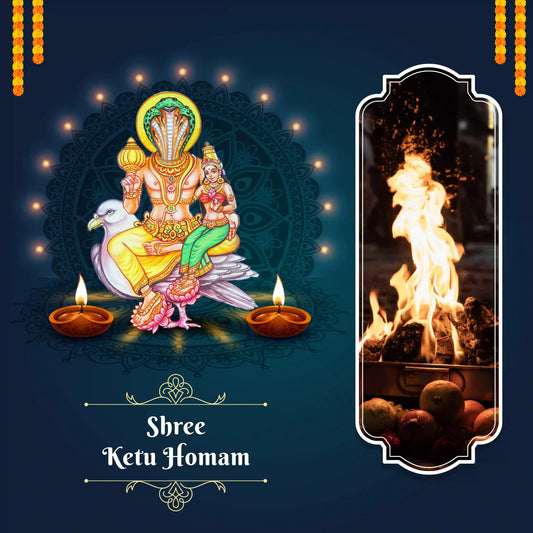 Shree Ketu Homam | Ketu Fire Lab/ Ketu Graha Shanti Homam for Mitigating Ketu Dosha, Overcoming Obstacles - Homa Services
