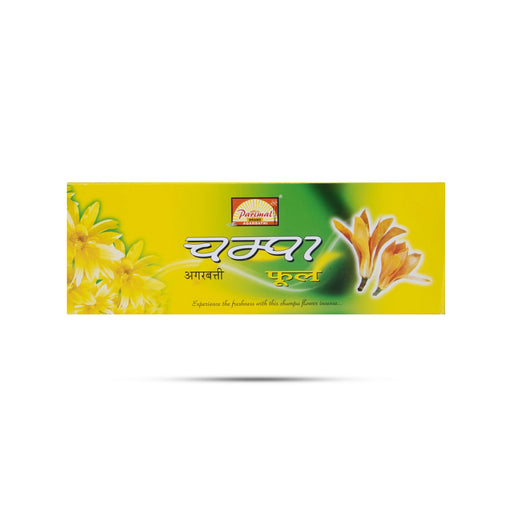 Elevate your sacred rituals with the divine fragrance of Parimal Champa Flower Aromatic Incense Sticks for Pooja.
