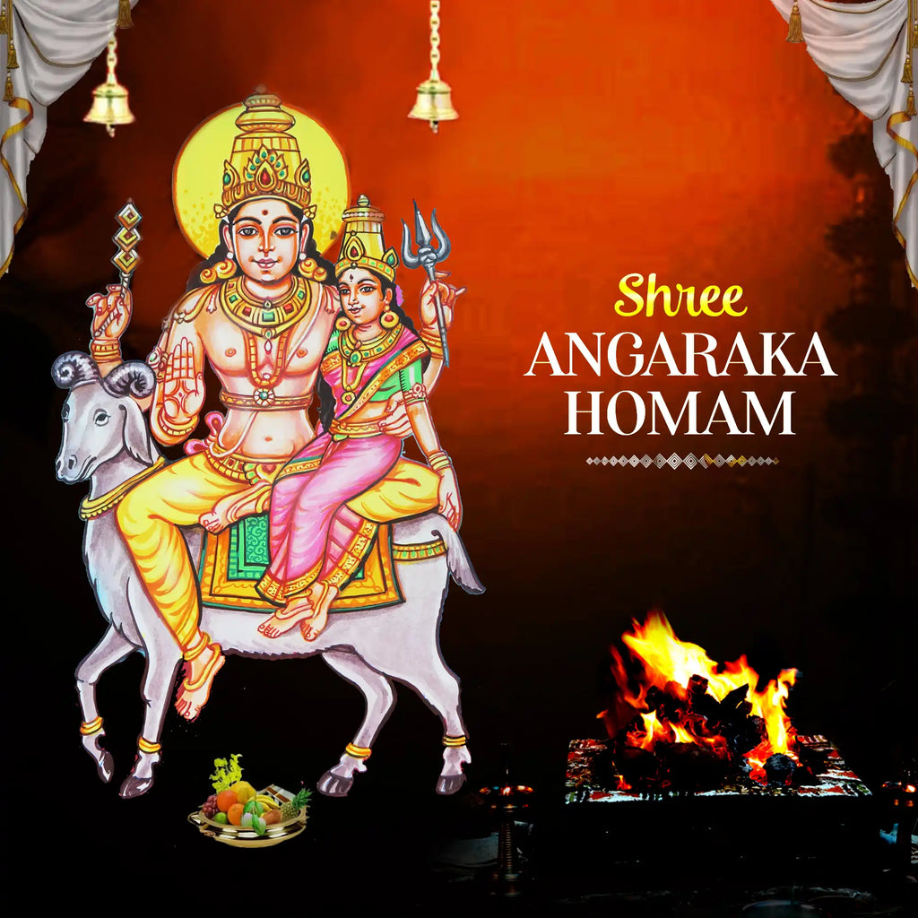 Shree Angaraka Homam | Mangal Homam/ Angaraka Graha Shanti Homam for Mitigating Manglik Dosha, Promoting Success