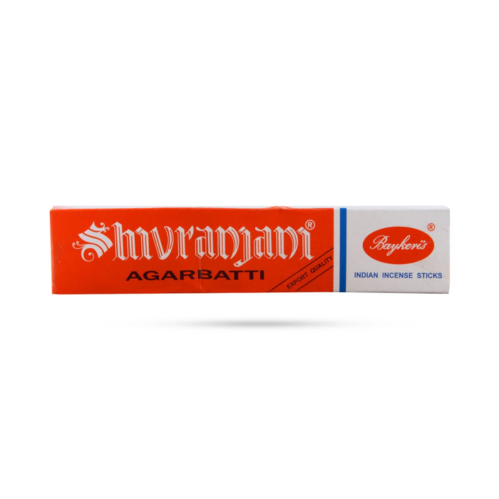 The Shivranjani agarbattis, or incense sticks, come with a rich, flowery fragrance.
