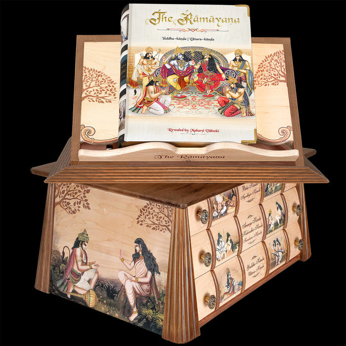 The Ramayana - 3 Volumes Set - English Book | Collector’s Editions/ Aranya Kanda/ Kiskindha Kanda/ Sundara Kanda