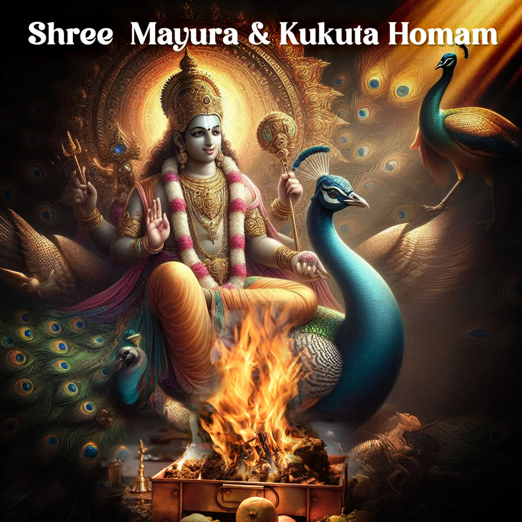 Shree Mayura & Kukuta Homam | Subramanya Homam/ Subramanya Swamy Homam for Prosperity And Enhance Personal Strength